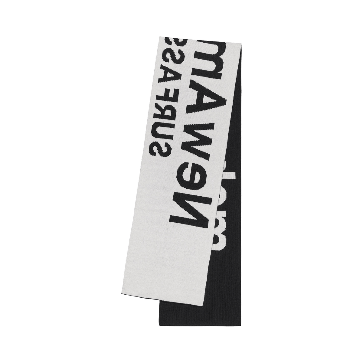 New Amsterdam Name Scarf Black - CNEWA14091 - Coziness