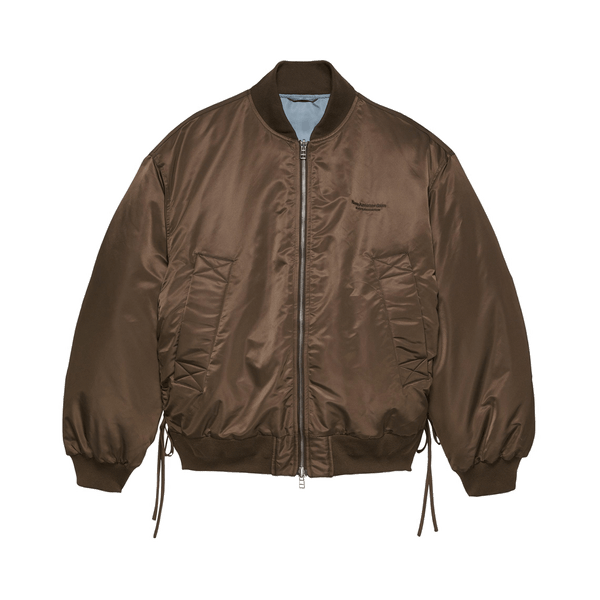 New Amsterdam Reversible Bomber Jacket Brown - CNEWA14081 - Coziness