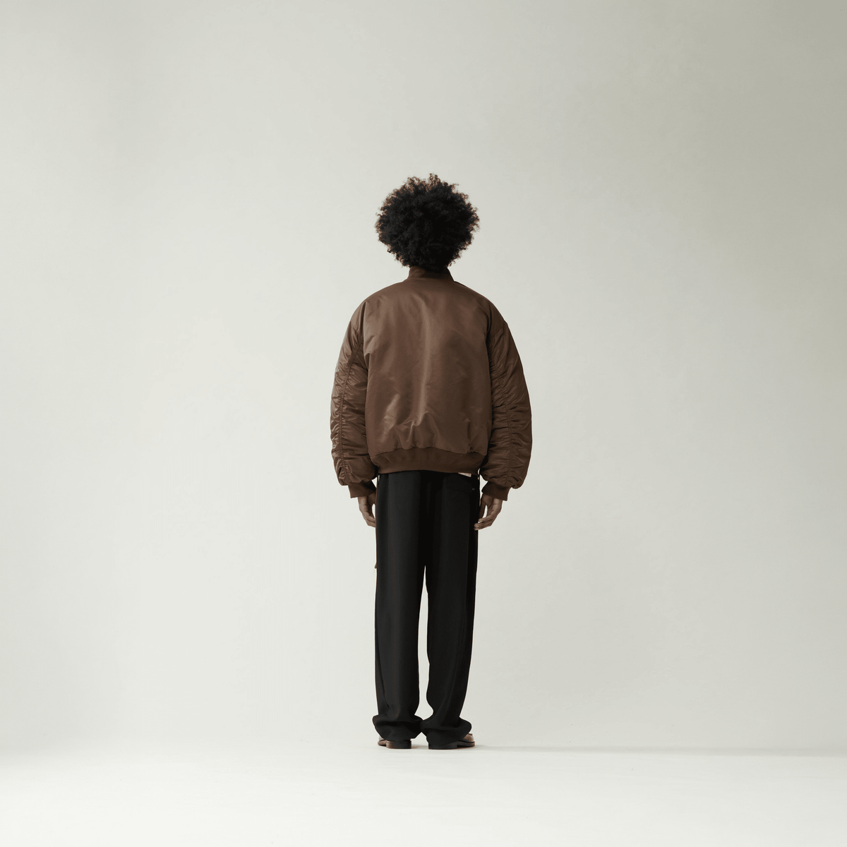 New Amsterdam Reversible Bomber Jacket Brown - CNEWA14081 - Coziness