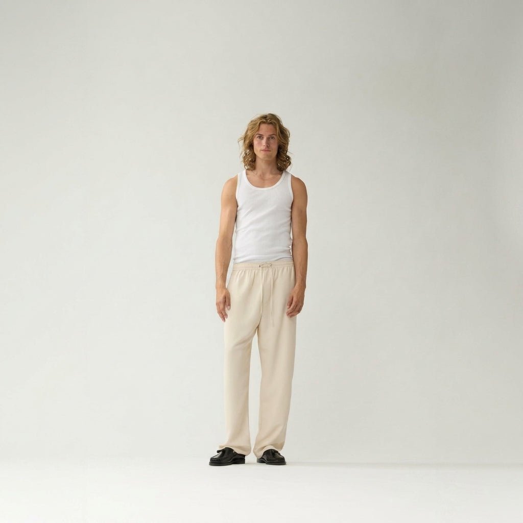 New Amsterdam Work Trousers Sand - CNEWA12819 - Coziness