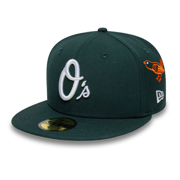 New Era Baltimore Orioles 59FIFTY Fitted Cap Dunkelgrün - CNEWE6970 - Coziness