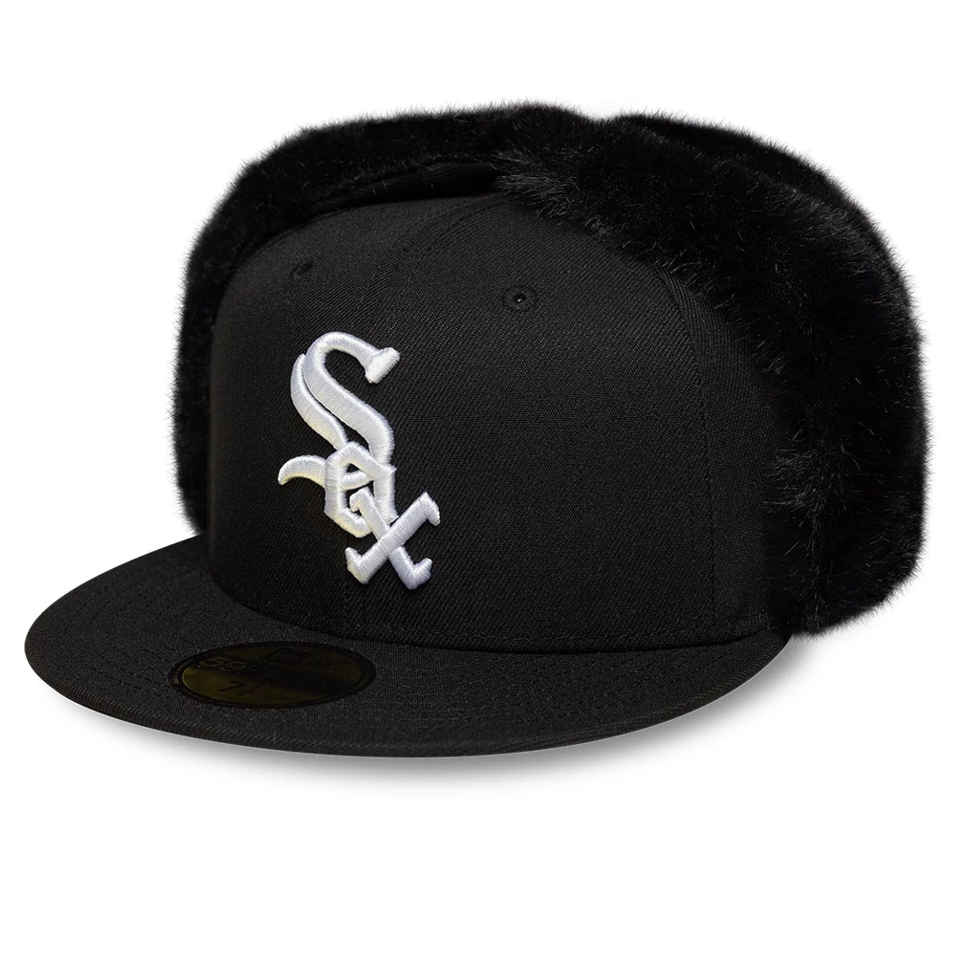New Era Chicago White Sox 59FIFTY Dogear Cap Black - CNEWE7921 - Coziness