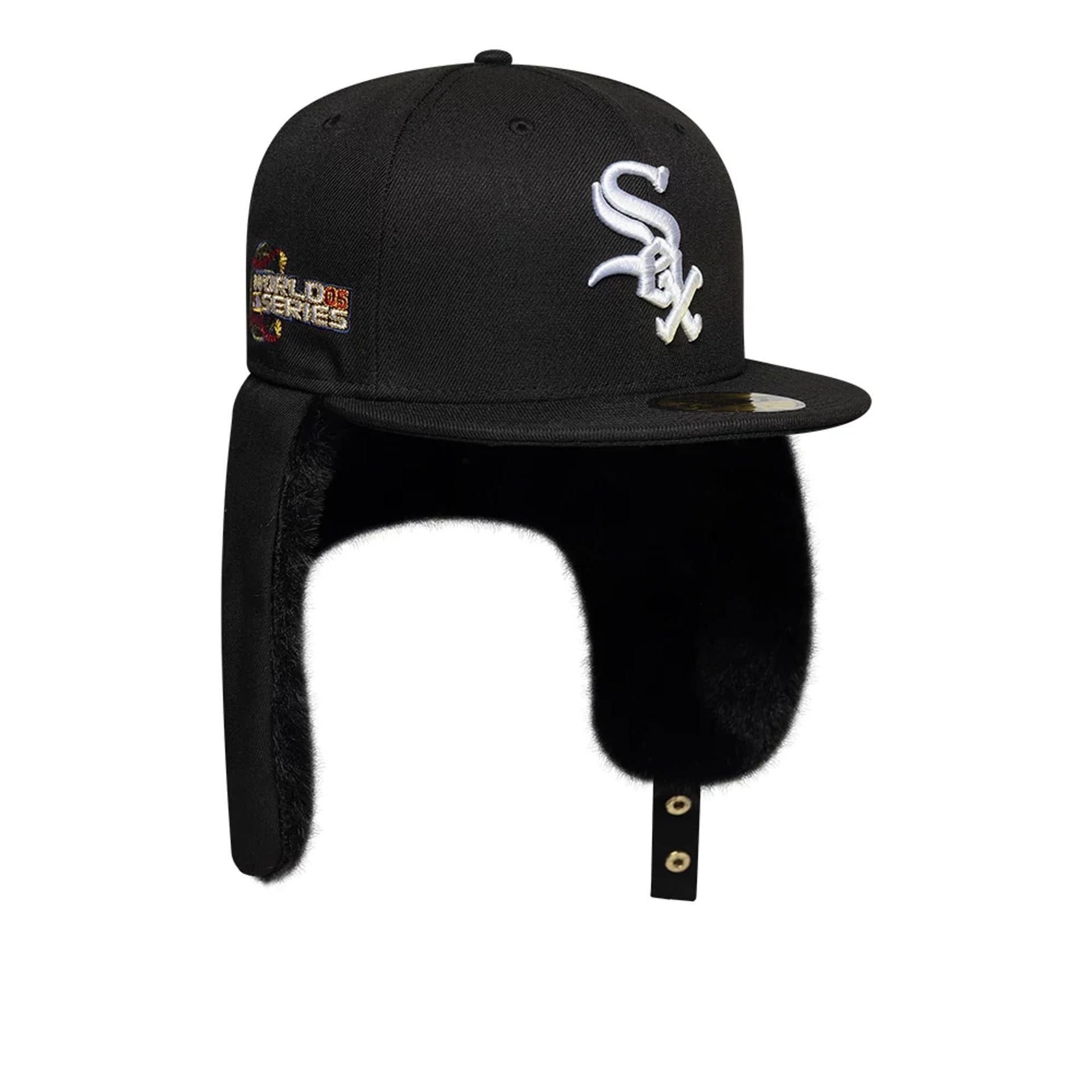 New Era Chicago White Sox 59FIFTY Dogear Cap Black - CNEWE7921 - Coziness