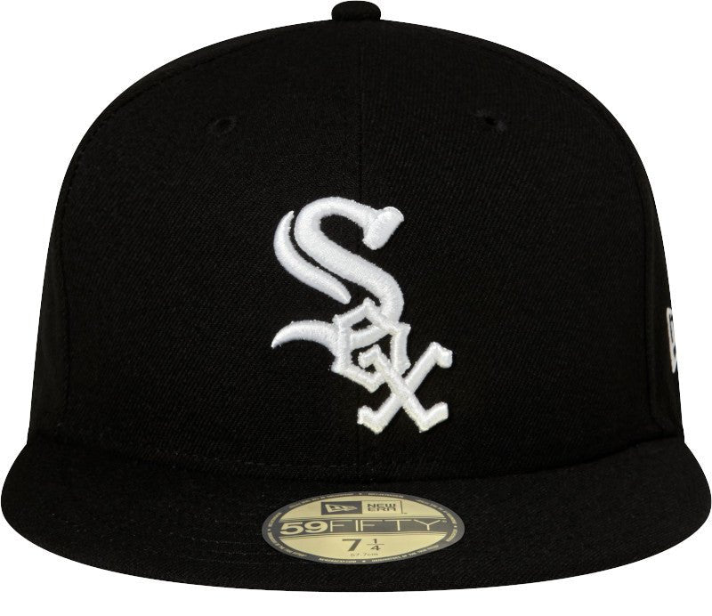 New Era Chicago White Sox 59FIFTY Fitted Cap Schwarz - CNEWE5227 - Coziness
