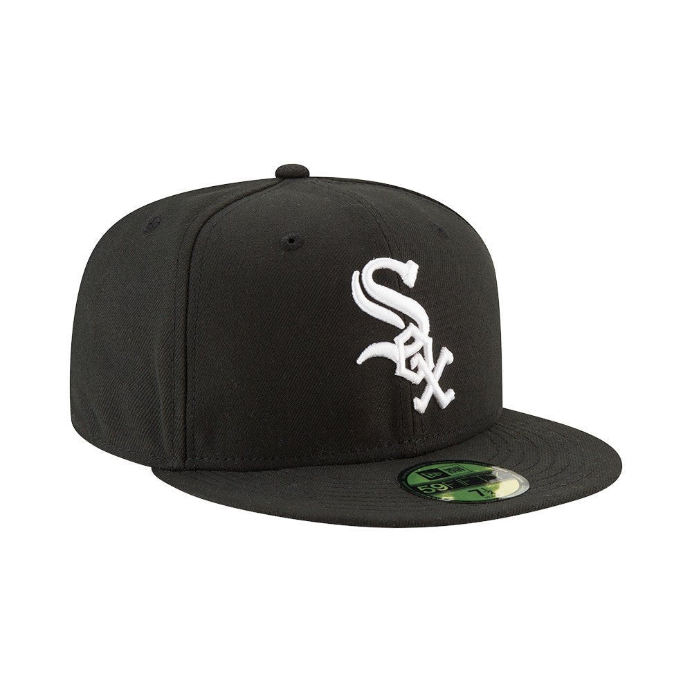 New Era Chicago White Sox 59FIFTY Fitted Cap Schwarz - CNEWE5227 - Coziness
