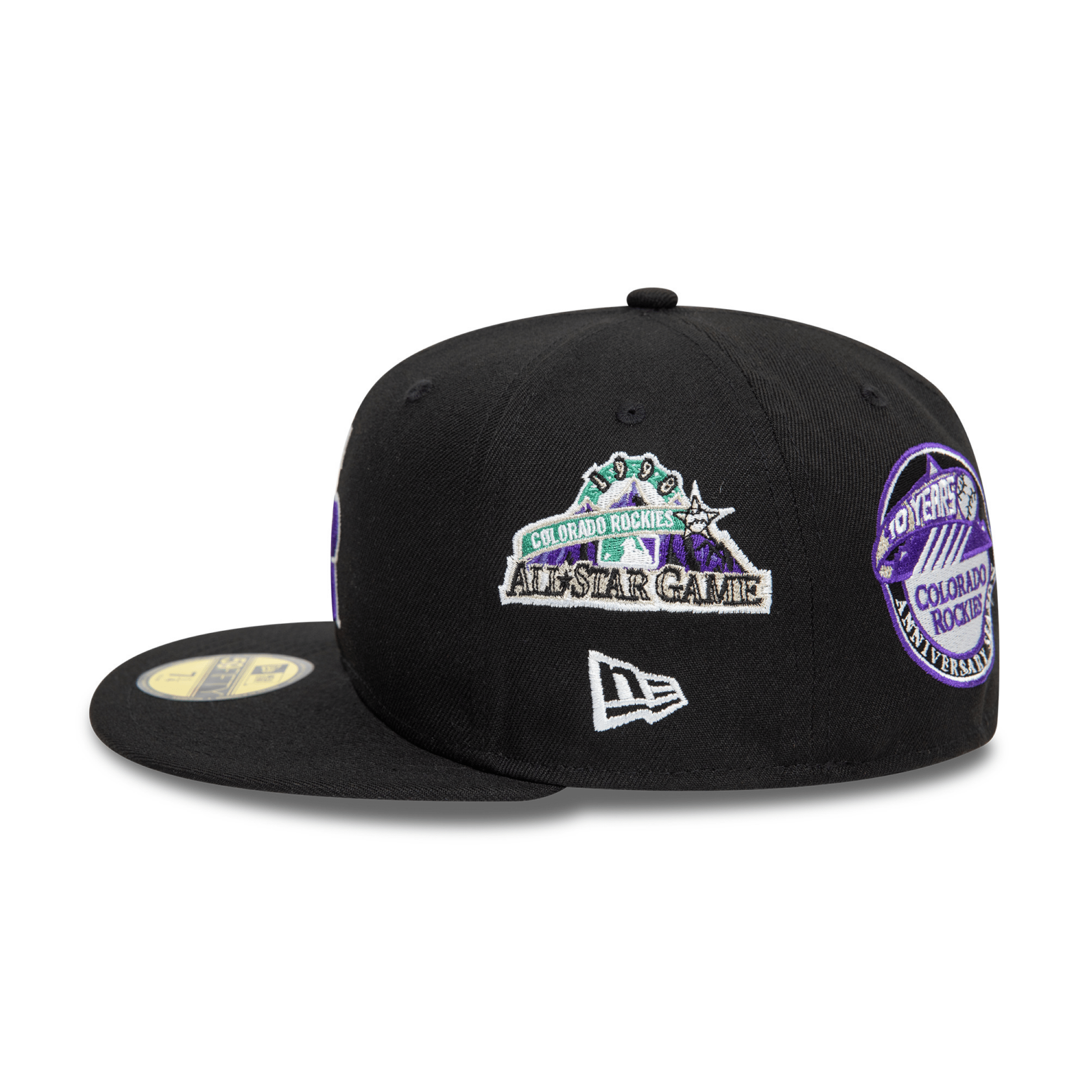 New Era Colorado Rockies 59FIFTY Fitted Cap Schwarz - CNEWE6249 - Coziness