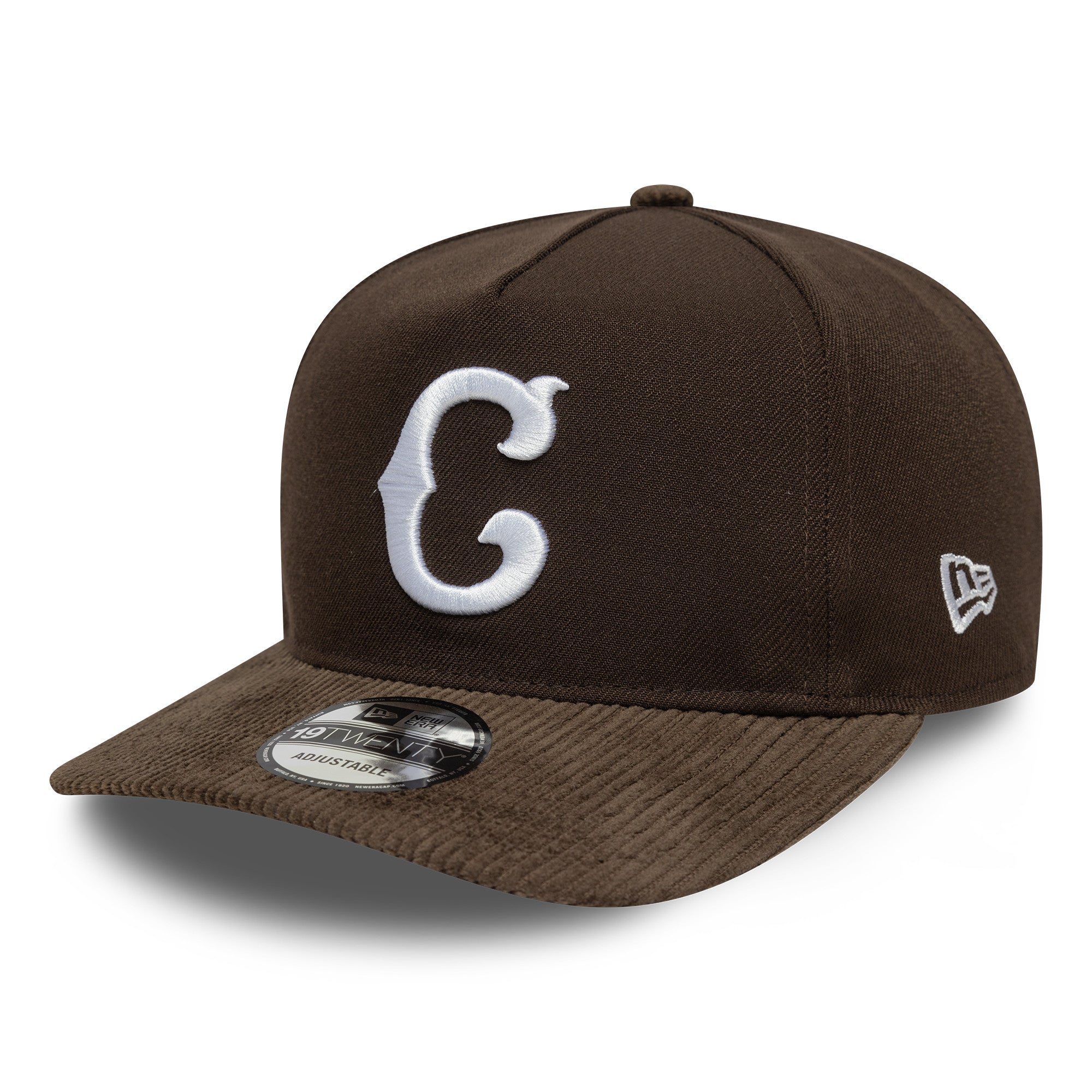 New Era Cooperstown Chicago Cubs 19TWENTY Cord Cap Braun - CNEWE6994 - Coziness