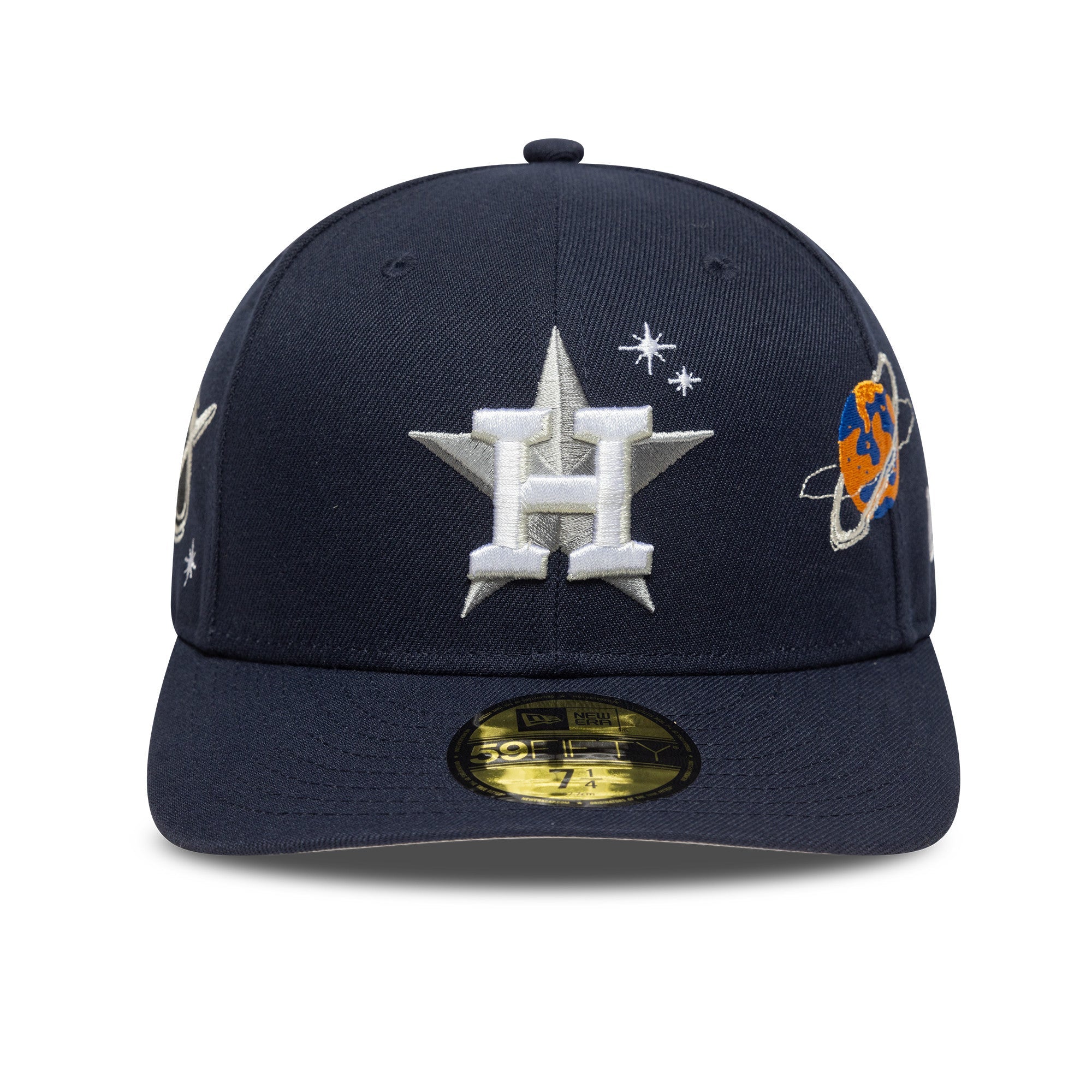 New Era Houston Astros Planet Icon 59FIFTY Fitted Cap Navy - CNEWE6945 - Coziness