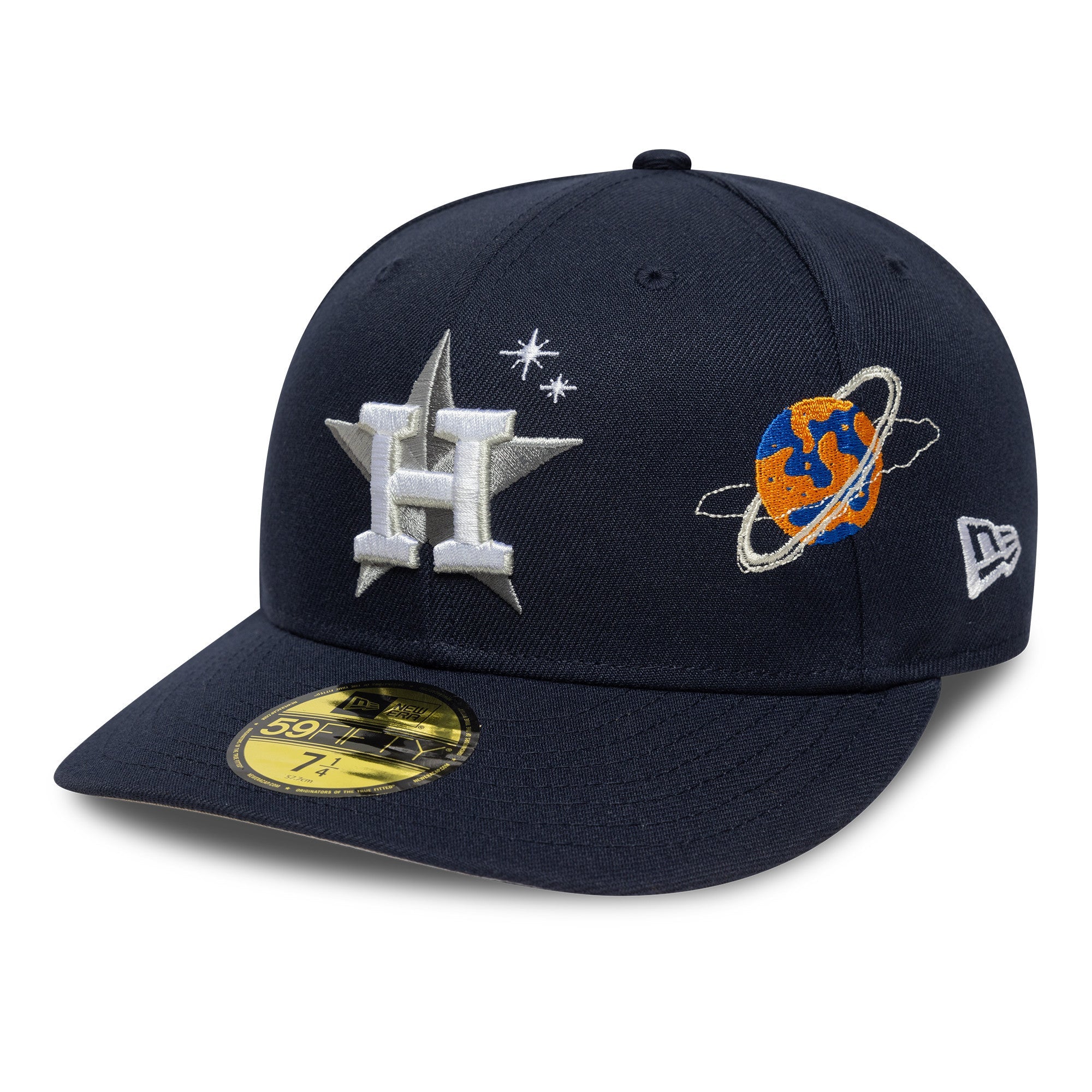 New Era Houston Astros Planet Icon 59FIFTY Fitted Cap Navy - CNEWE6945 - Coziness