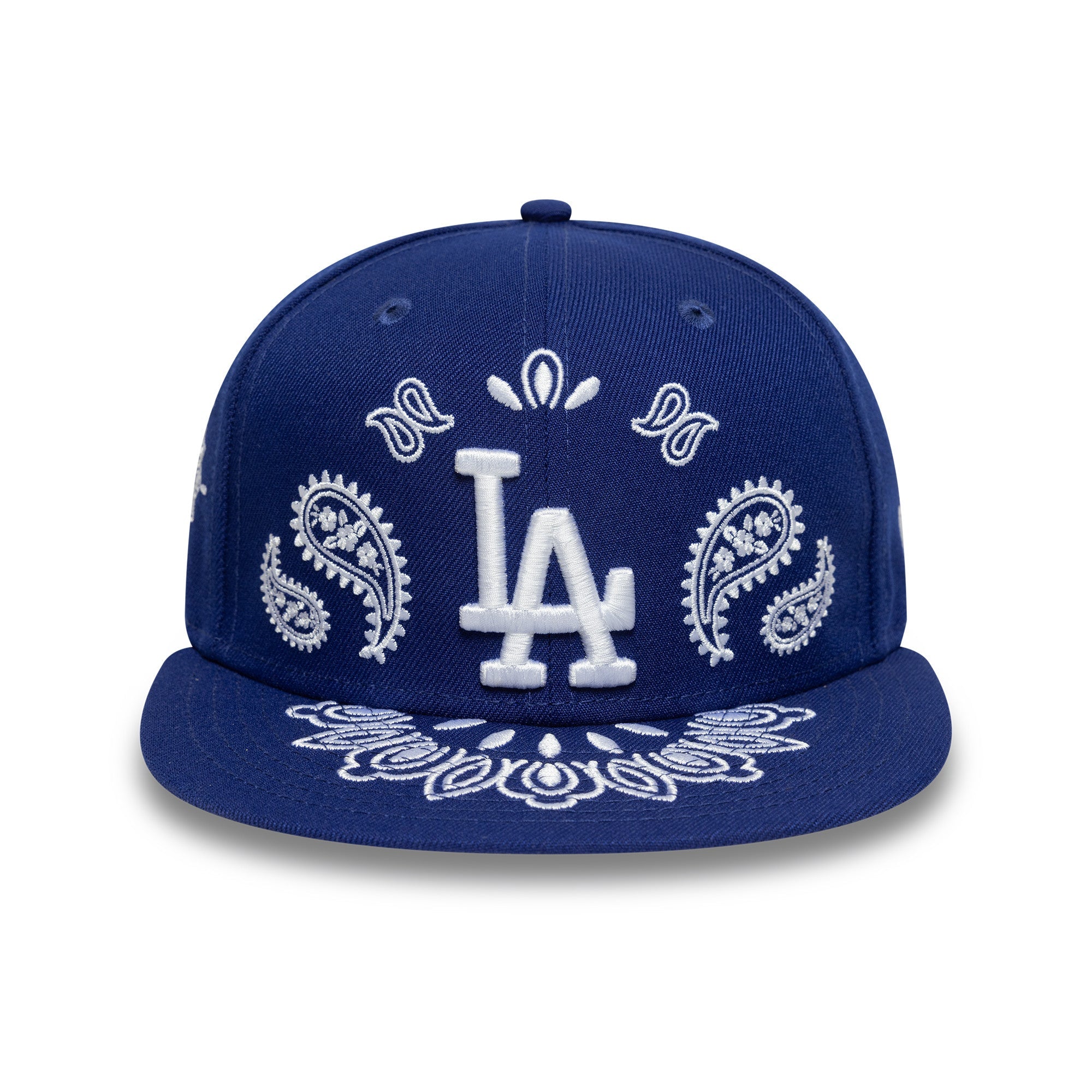 New Era LA Dodgers 59FIFTY Paisley Fitted Cap Blau - CNEWE5275 - Coziness