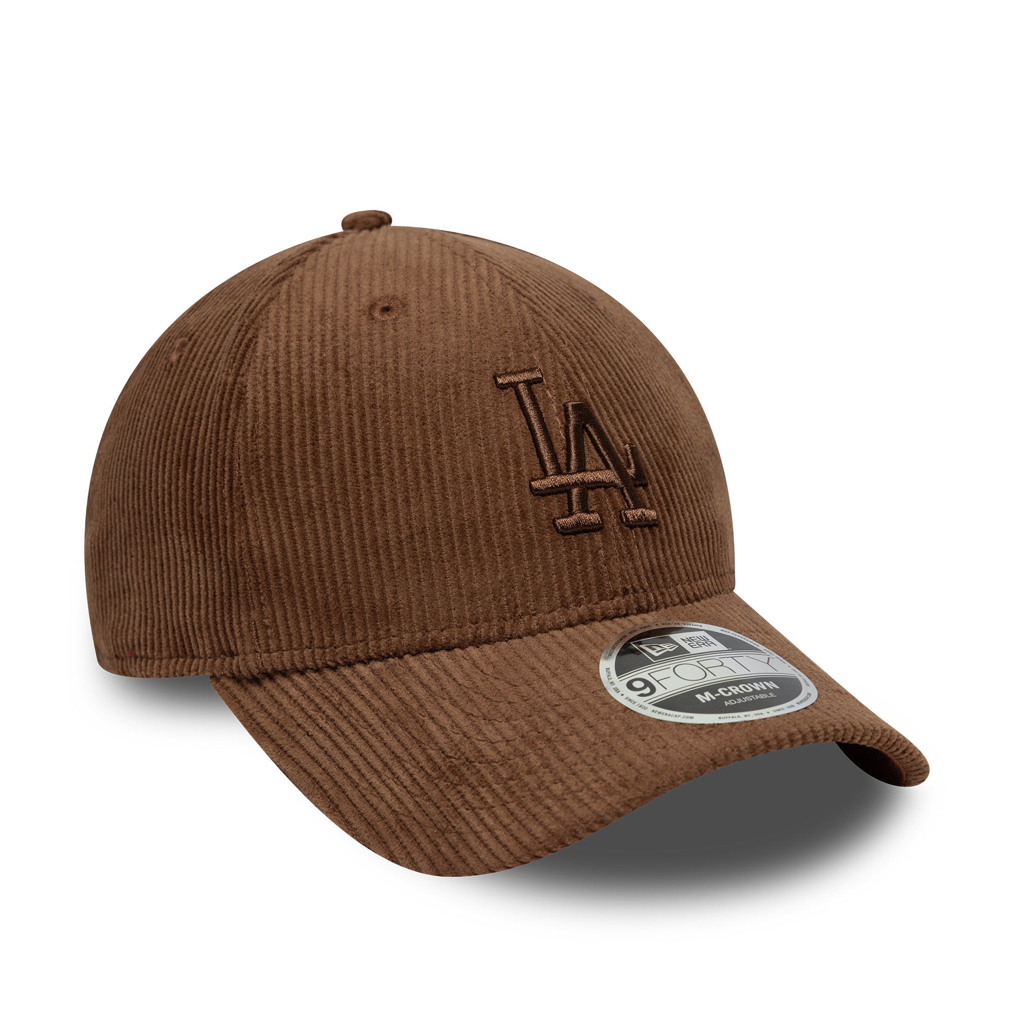 New Era LA Dodgers 9FORTY Cord Cap Braun - CNEWE8246 - Coziness