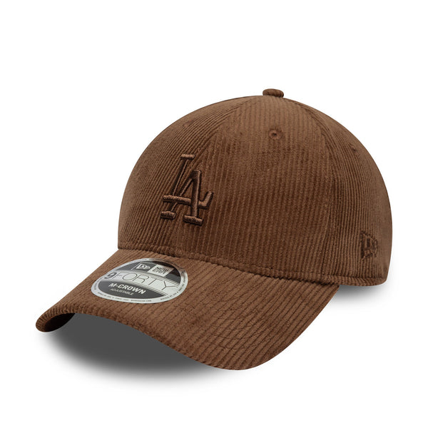 New Era LA Dodgers 9FORTY Cord Cap Braun - CNEWE8246 - Coziness