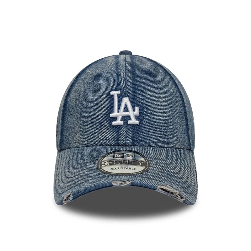 New Era LA Dodgers 9FORTY Denim Cap Acid Wash - CNEWE9853 - Coziness