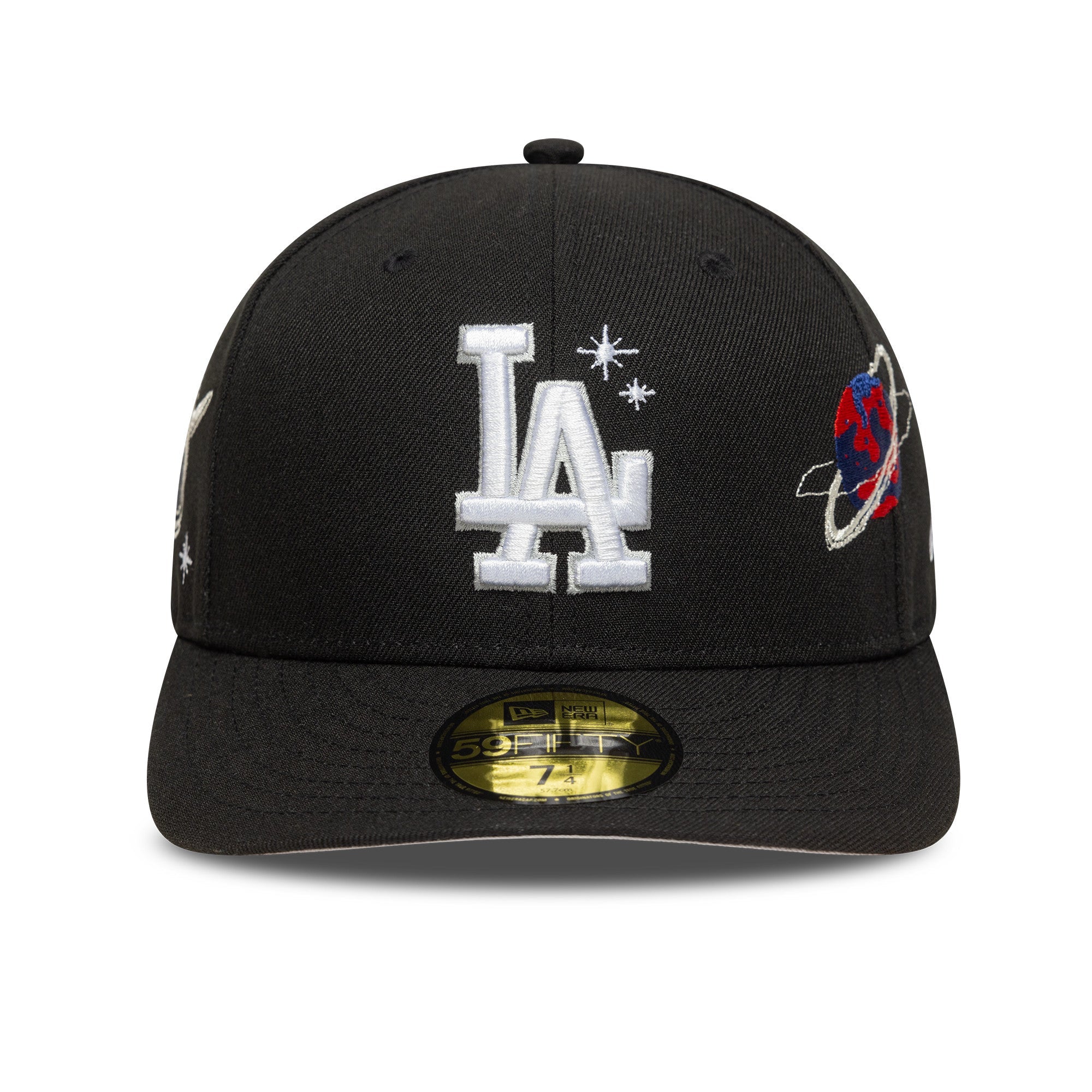 New Era LA Dodgers Planet Icon 59FIFTY Fitted Cap Schwarz - CNEWE6953 - Coziness