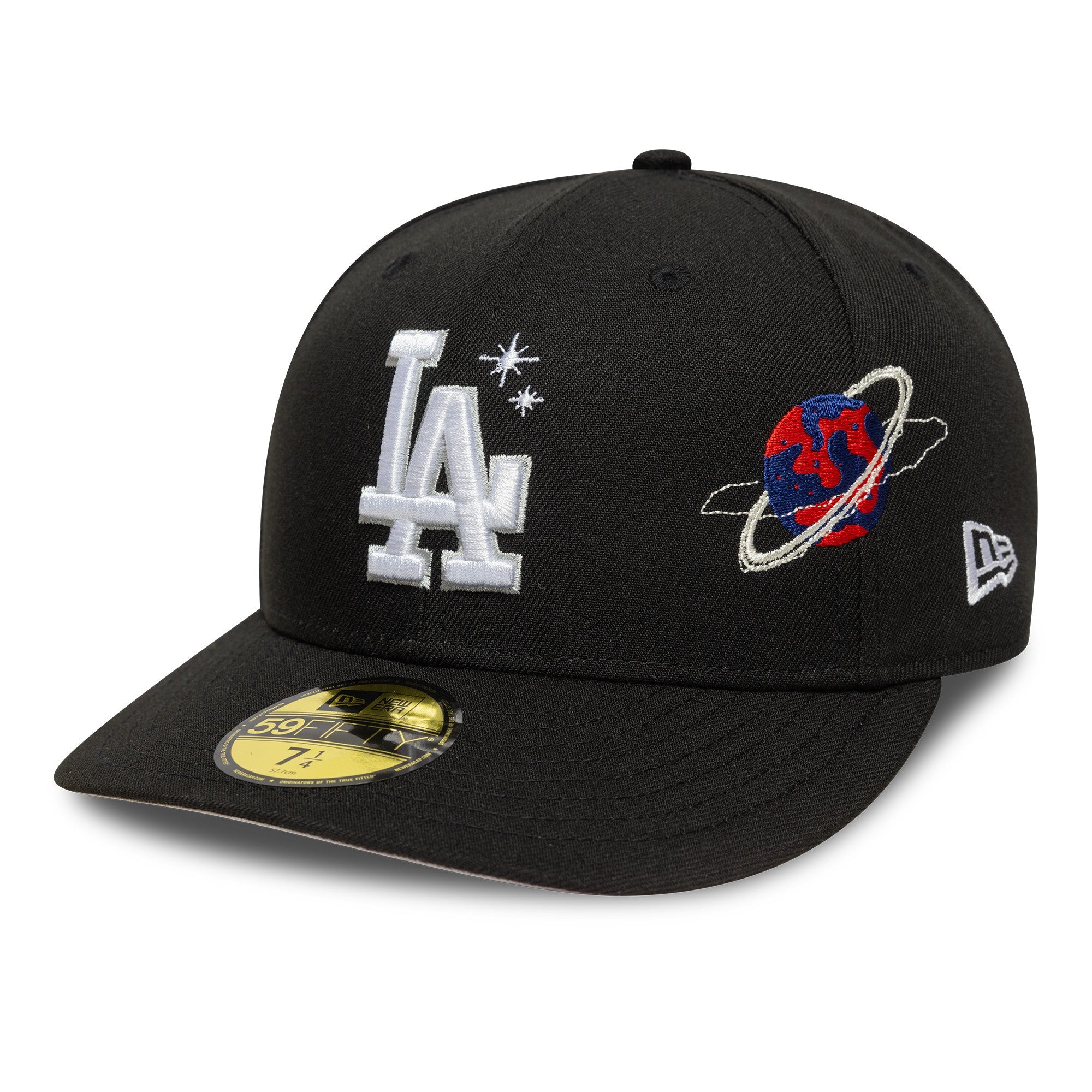 New Era LA Dodgers Planet Icon 59FIFTY Fitted Cap Schwarz - CNEWE6953 - Coziness