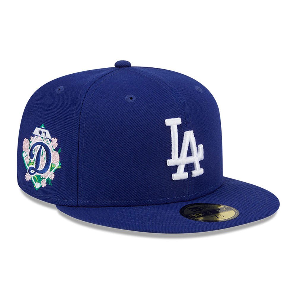 New Era MLB Floral Undervisor Blau LA Dodgers 59FIFTY Fitted Cap - CNEWE4543 - Coziness