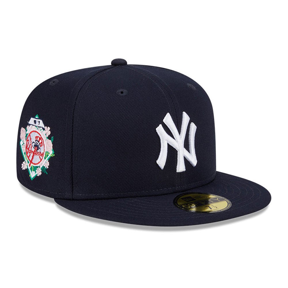 New Era MLB Floral Undervisor Navy NY Yankees 59FIFTY Fitted Cap - CNEWE4536 - Coziness