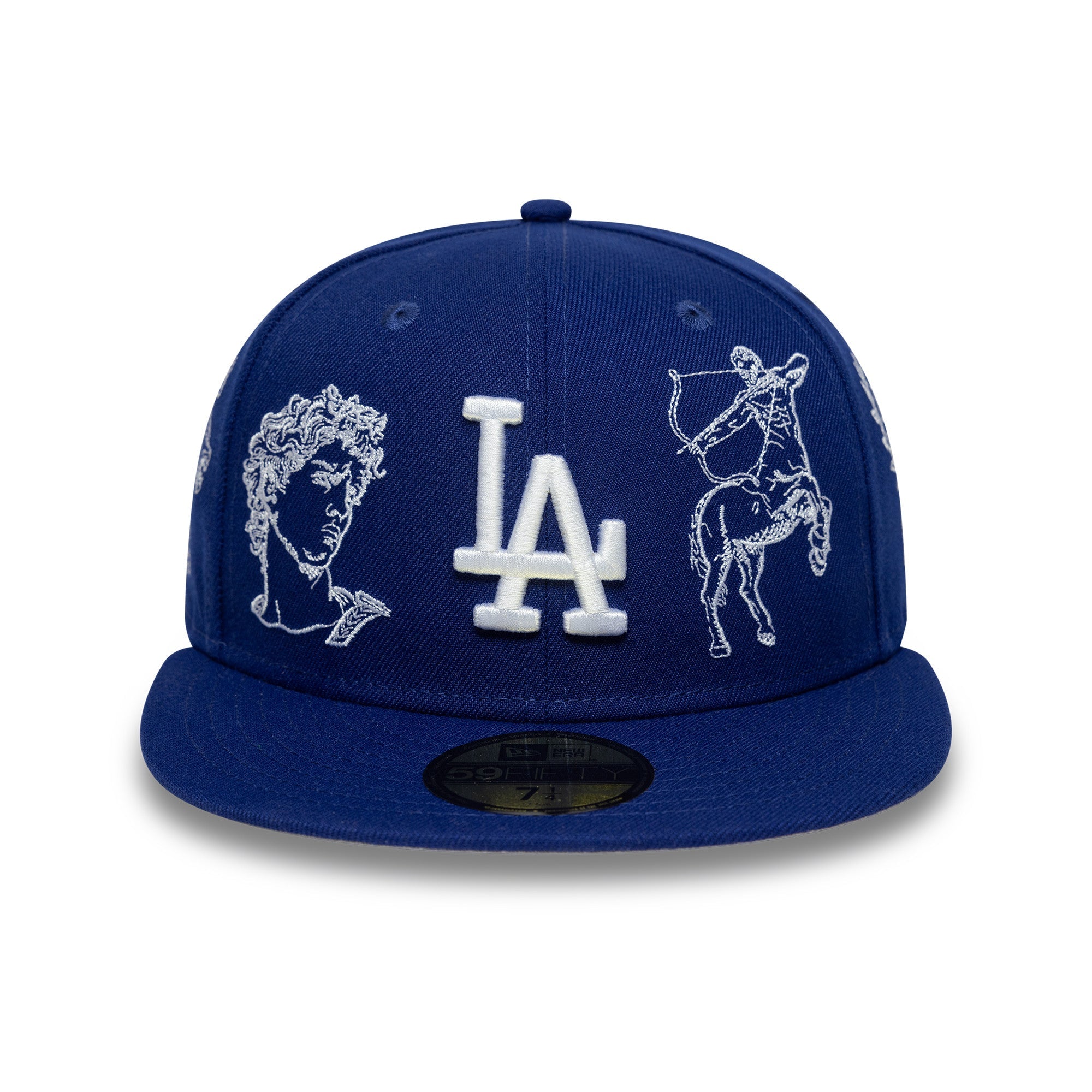 New Era MLB Mythical LA Dodgers Blue 59FIFTY Fitted Cap - CNEWE4556 - Coziness