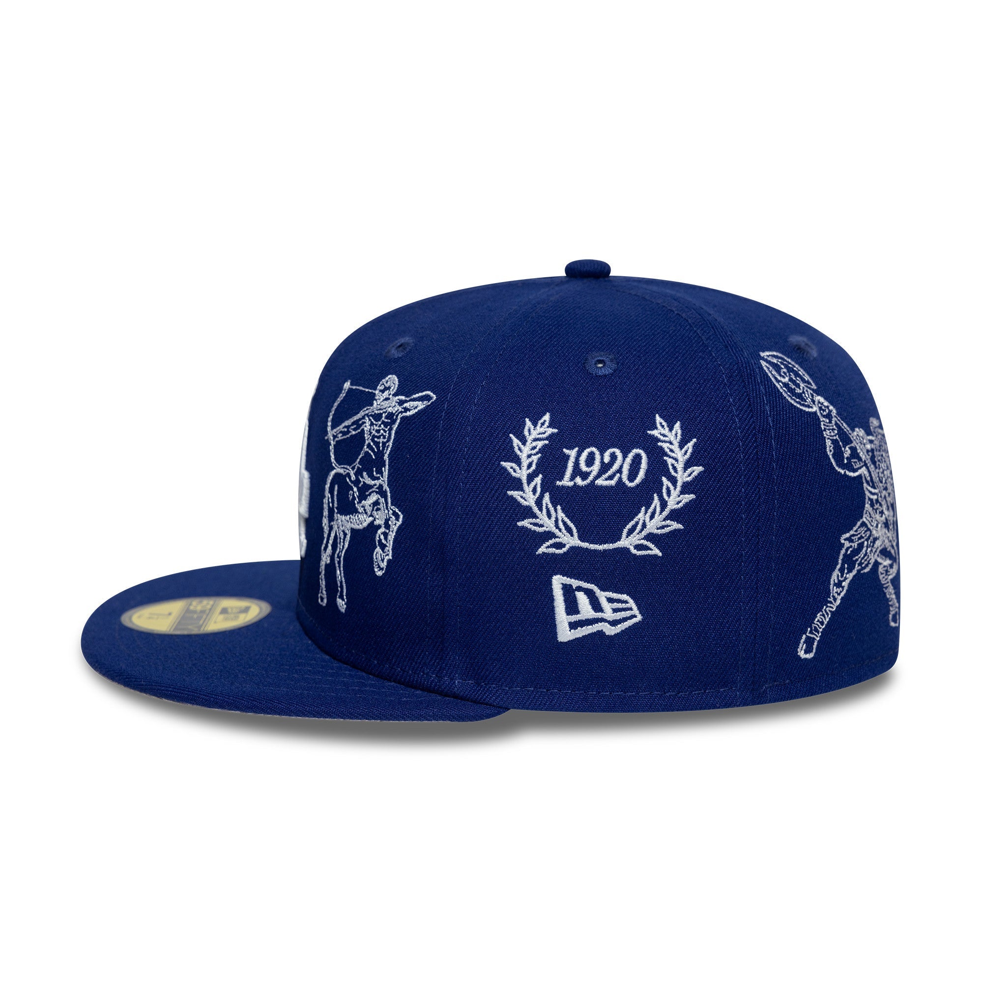 New Era MLB Mythical LA Dodgers Blue 59FIFTY Fitted Cap - CNEWE4556 - Coziness