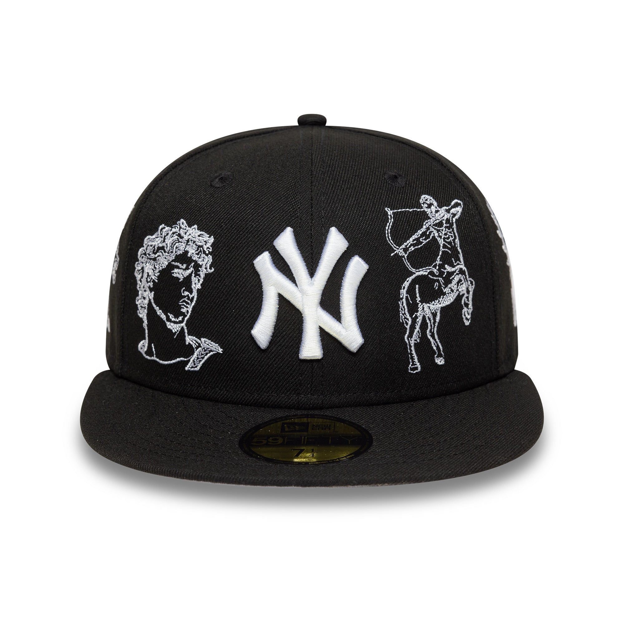 New Era MLB Mythical NY Yankees Black 59FIFTY Fitted Cap - CNEWE4549 - Coziness