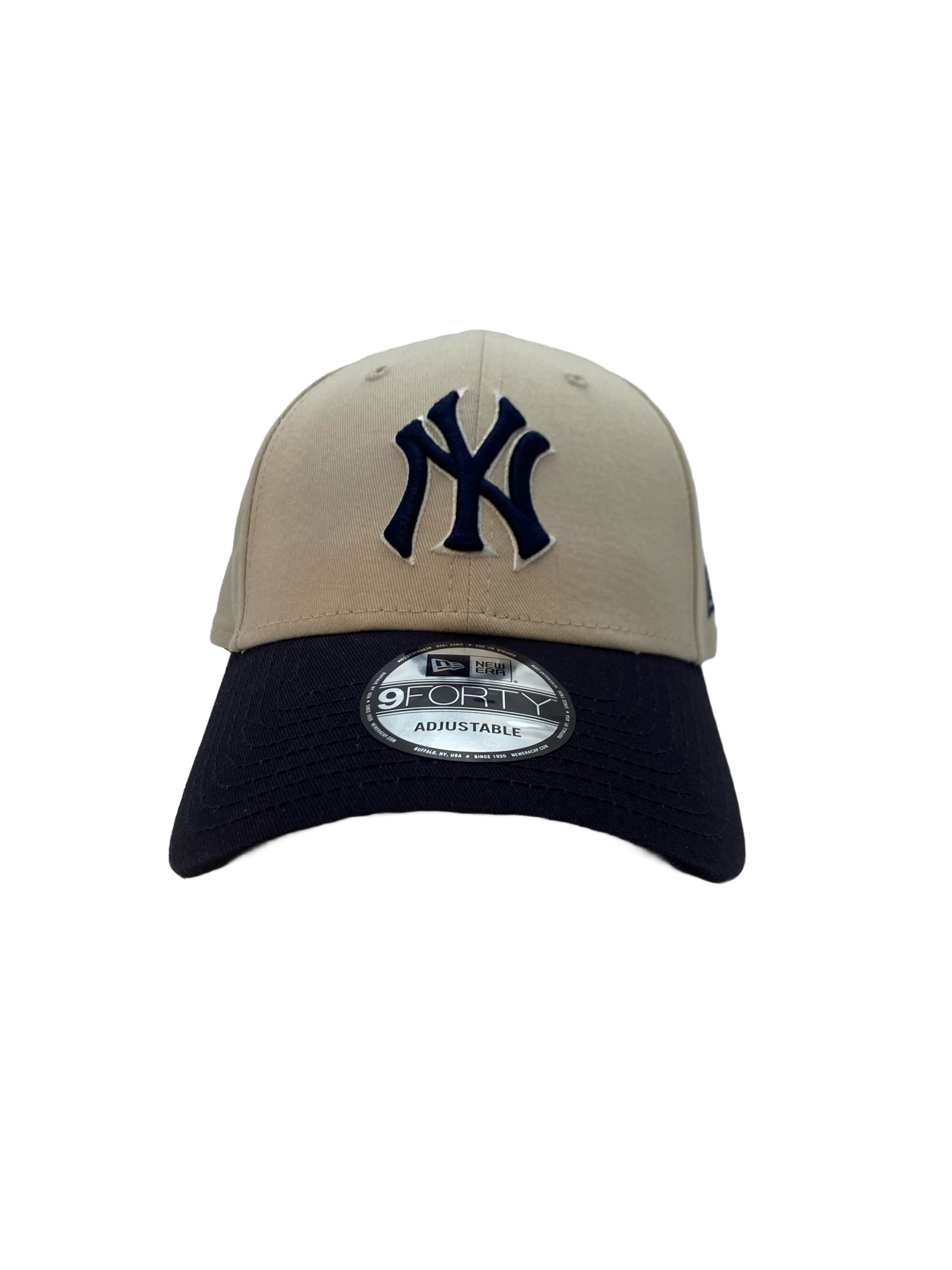 New Era MLB NY YANKEES 9FORTY Contrast Cap Beige - CNEWE4685 - Coziness