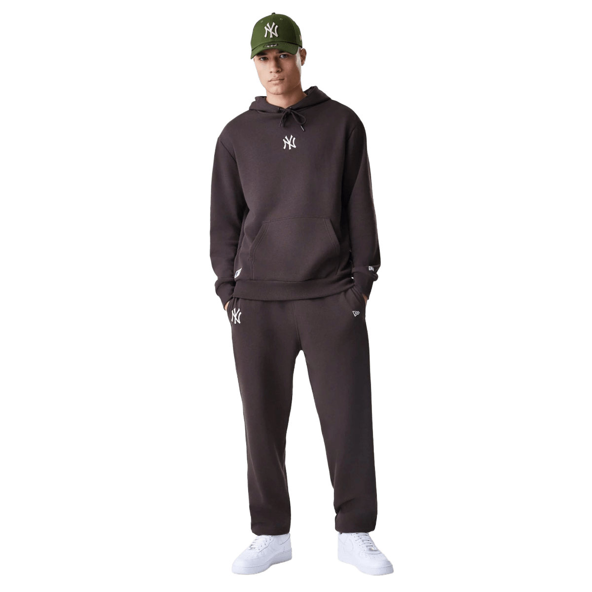New Era MLB NY Yankees Hoodie Braun - CNEWE9874 - Coziness