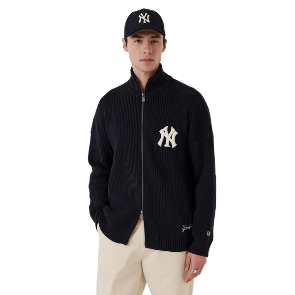 New Era MLB ZIP Knitwear Neyyan NVY - CNEWE15145 - Coziness