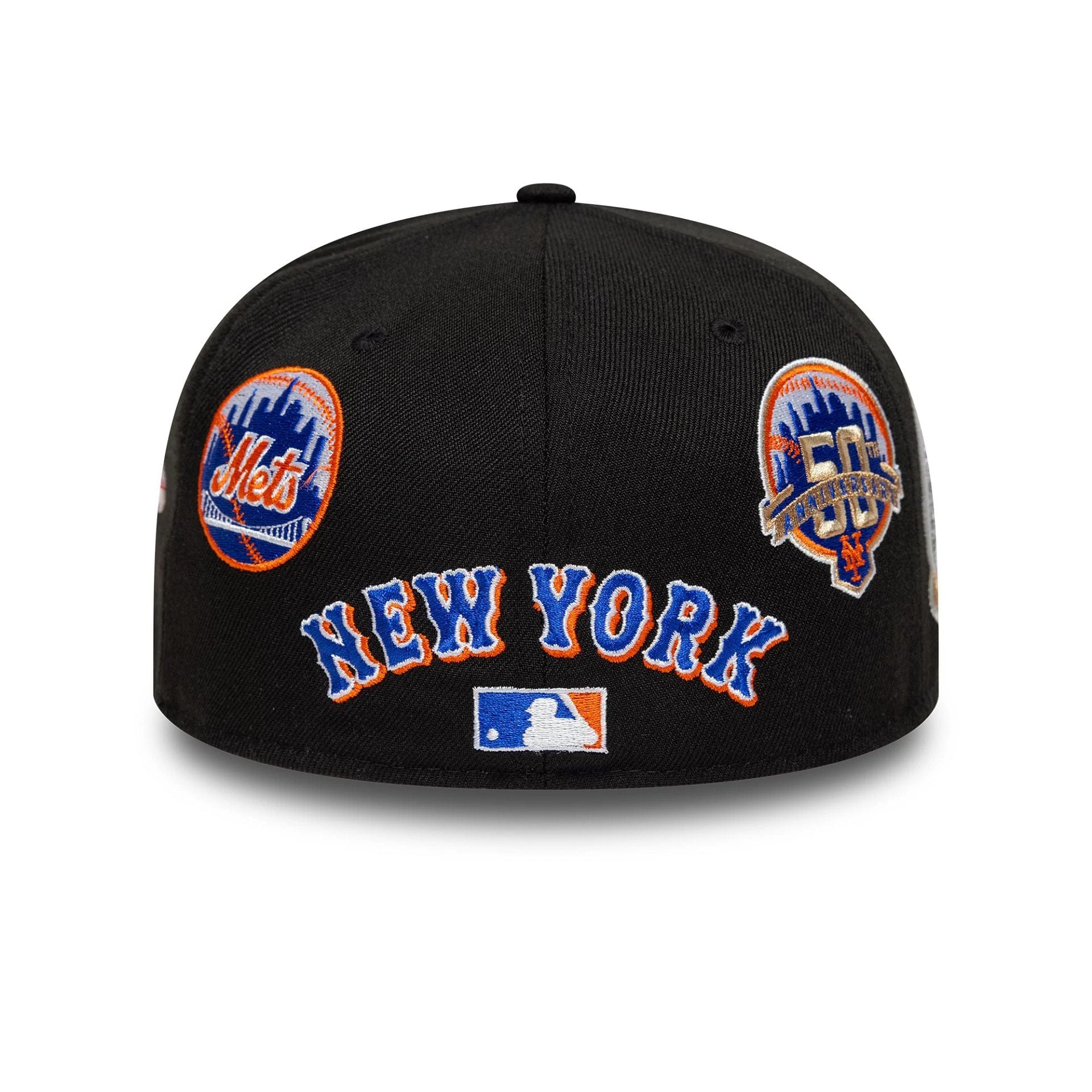 New Era NY Mets MLB 59FIFTY Subway Series Fitted Cap Schwarz - CNEWE8759 - Coziness