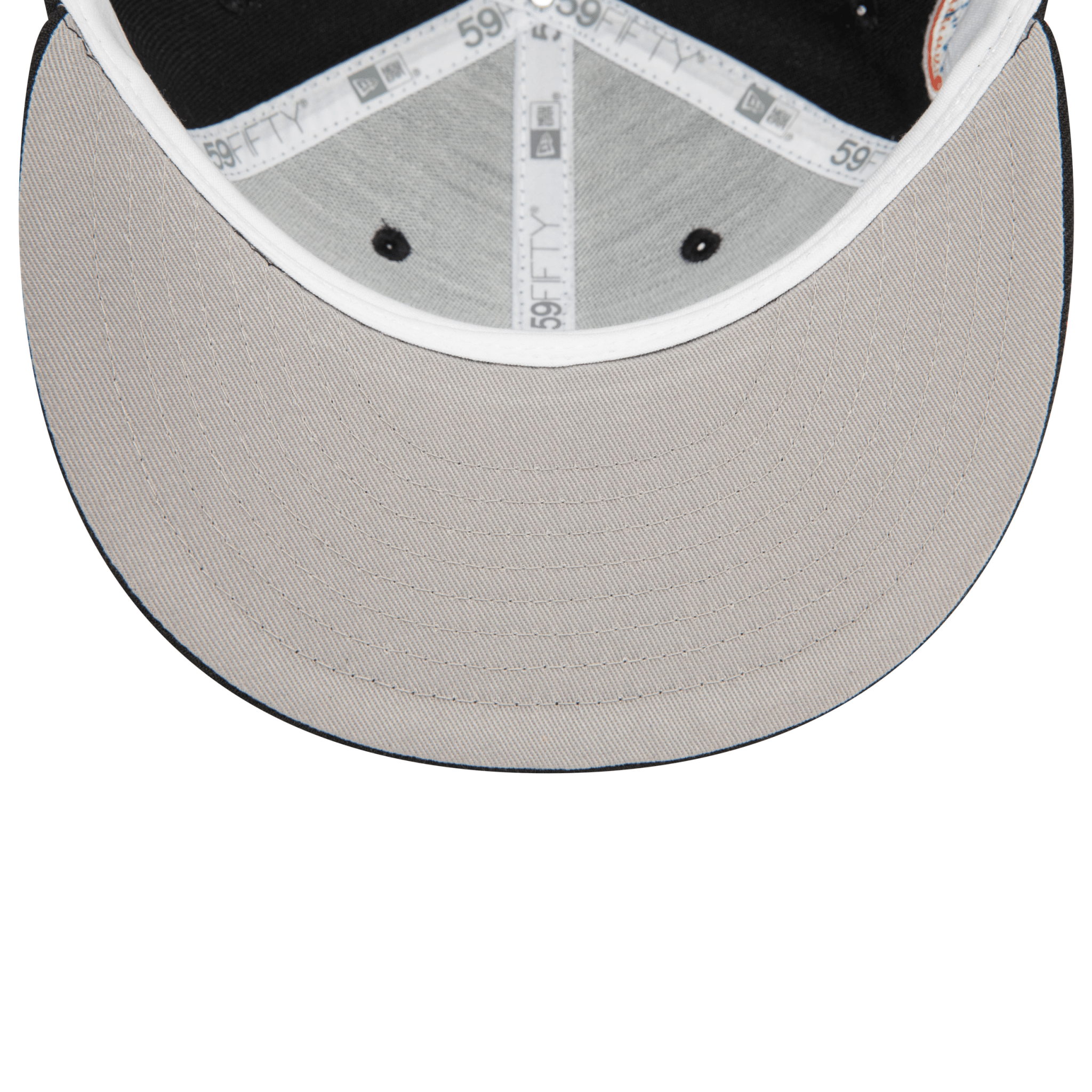 New Era NY Mets Upside down 59FIFTY Fitted Cap Schwarz - CNEWE6256 - Coziness