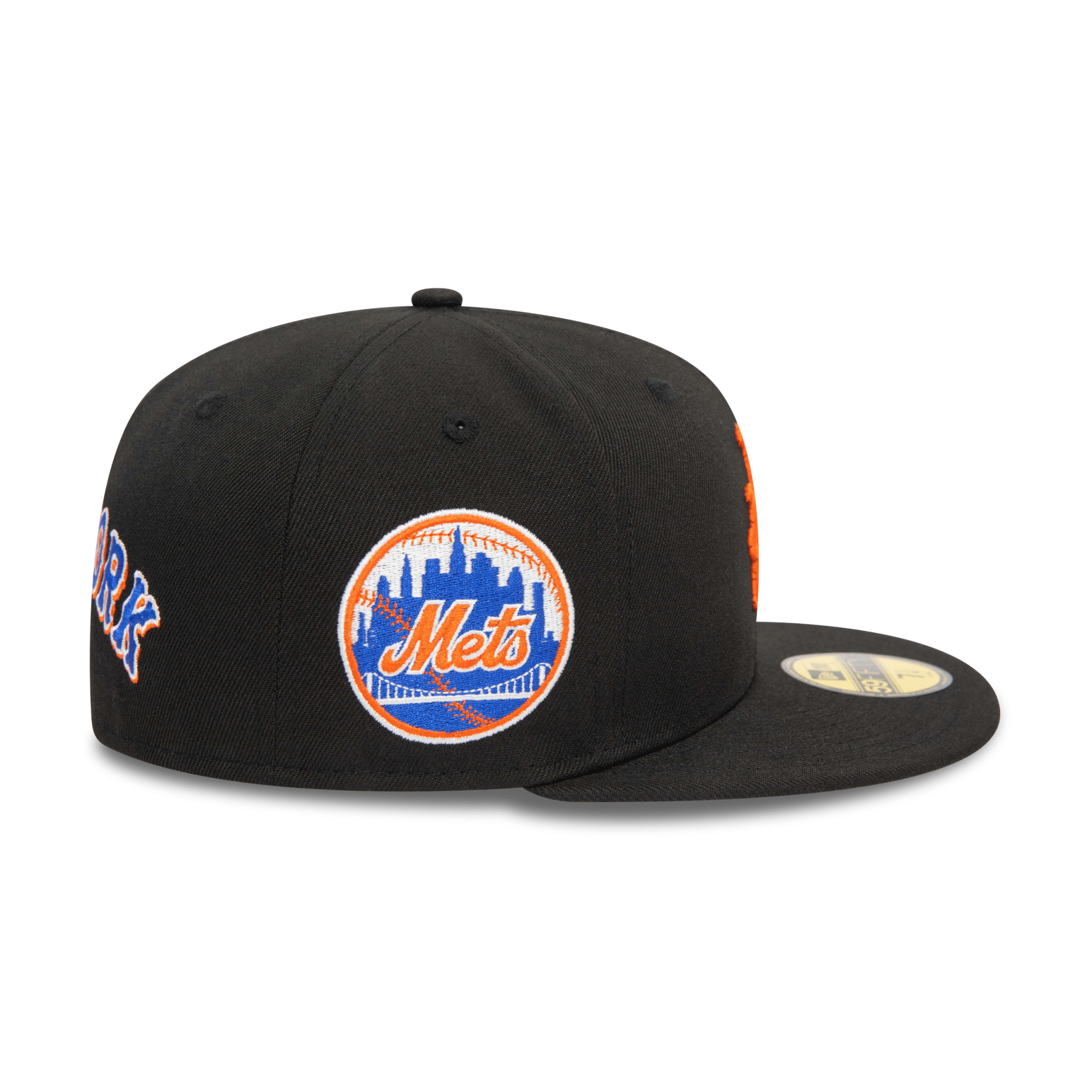 New Era NY Mets Upside down 59FIFTY Fitted Cap Schwarz - CNEWE6256 - Coziness