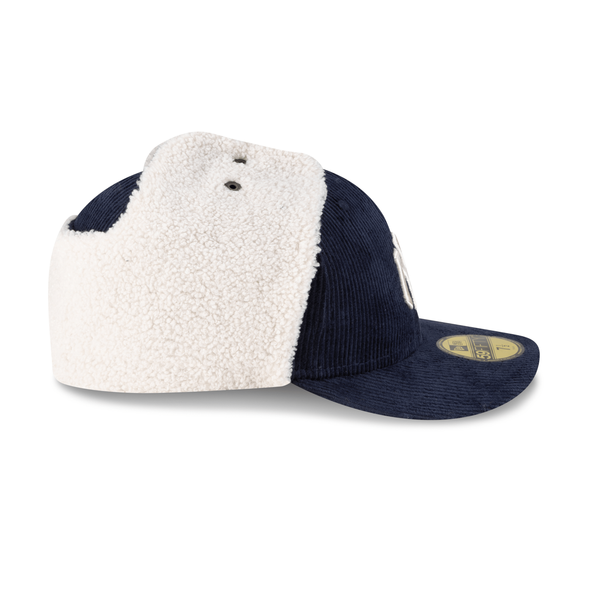 New Era NY Yankees 59FIFTY Cord Dogear Cap Navy - CNEWE7373 - Coziness