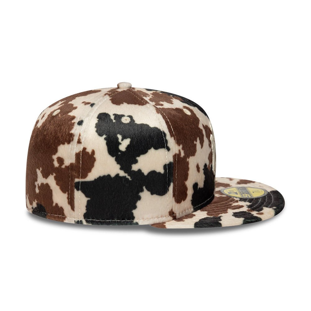 New Era NY Yankees 59FIFTY Fitted Cap Cow Animal Print - CNEWE7259 - Coziness