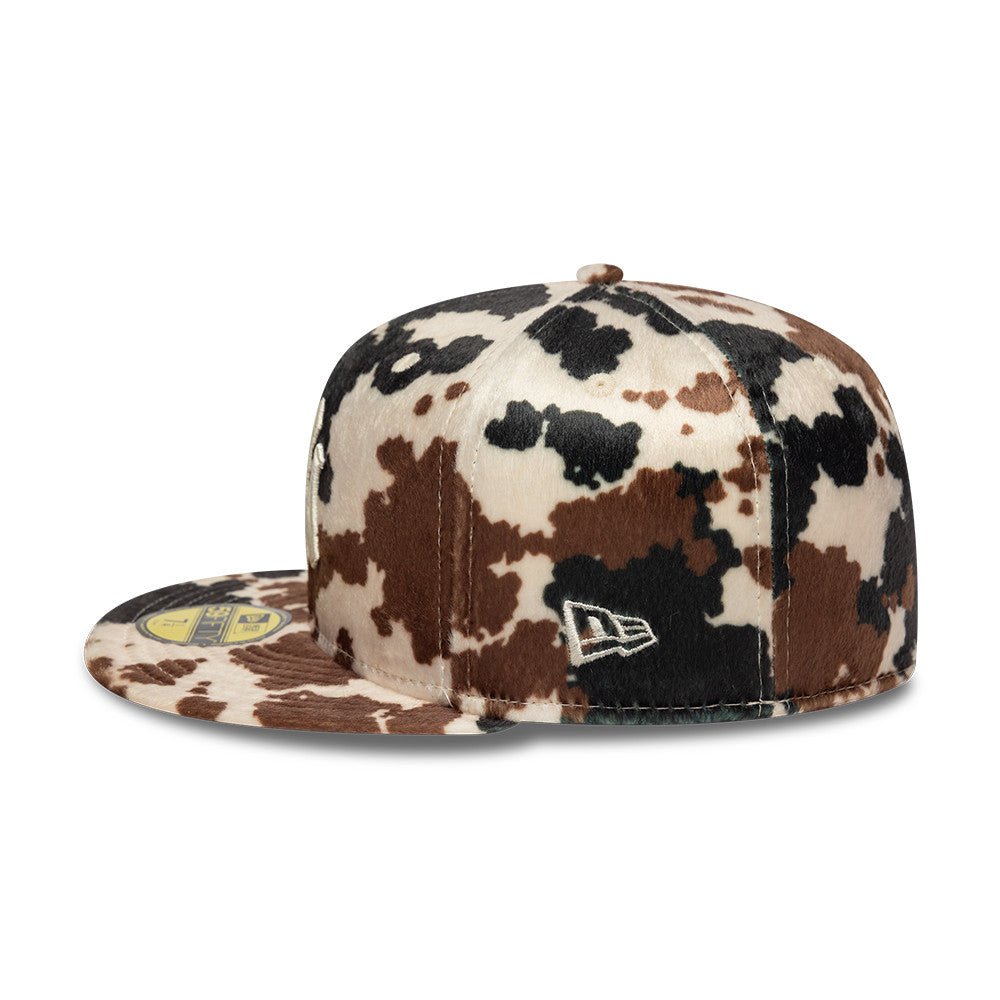 New Era NY Yankees 59FIFTY Fitted Cap Cow Animal Print - CNEWE7259 - Coziness