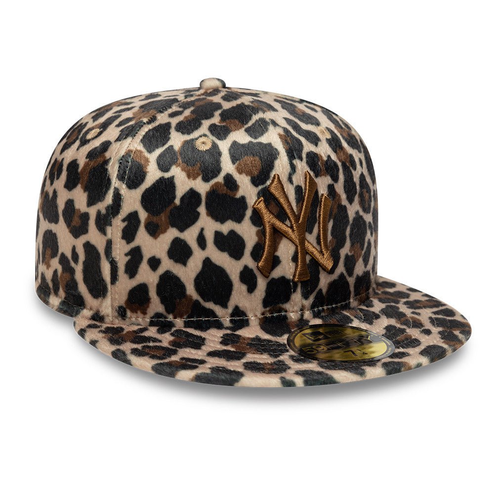 New Era NY Yankees 59FIFTY Fitted Cap Leopard Animal Print - CNEWE7267 - Coziness