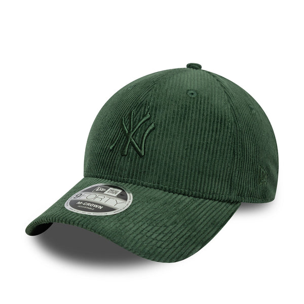 New Era NY Yankees 9FORTY Cord Cap Grün - CNEWE8247 - Coziness