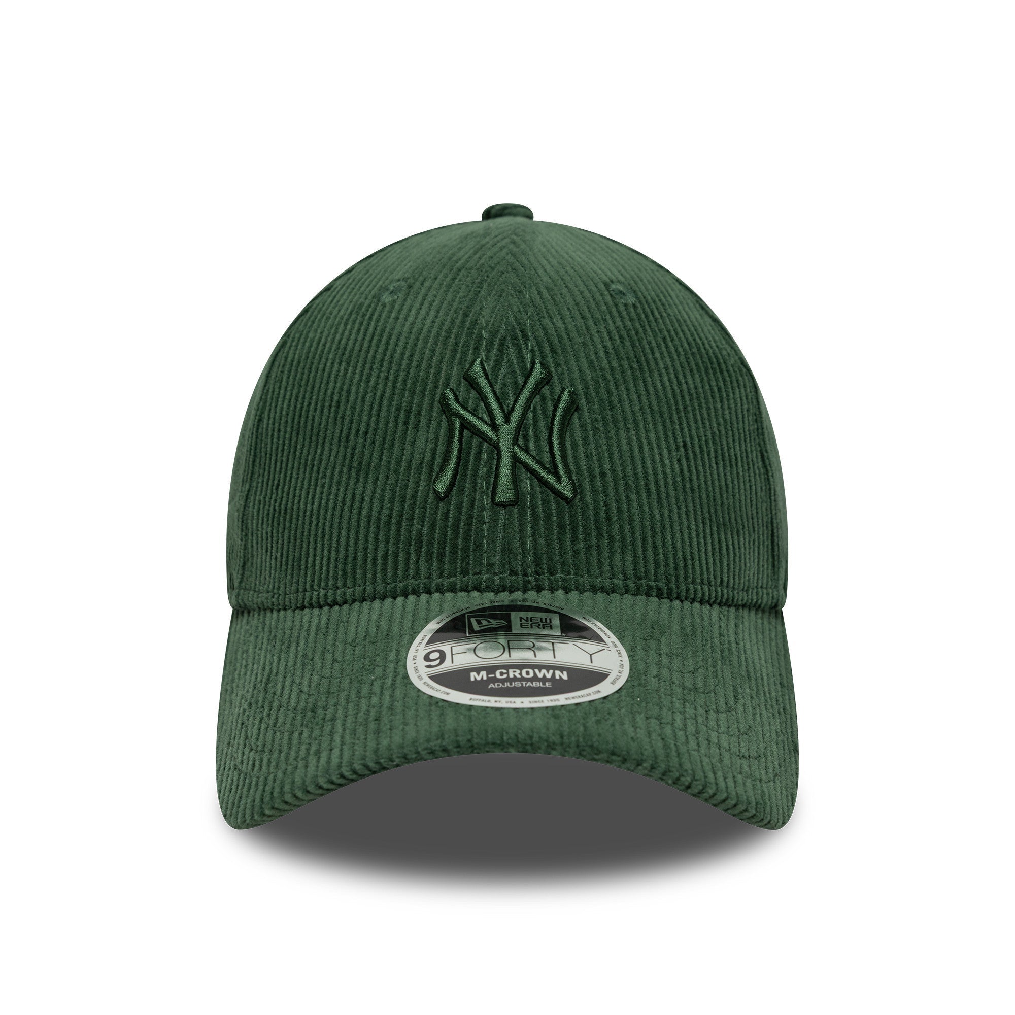 New Era NY Yankees 9FORTY Cord Cap Grün - CNEWE8247 - Coziness