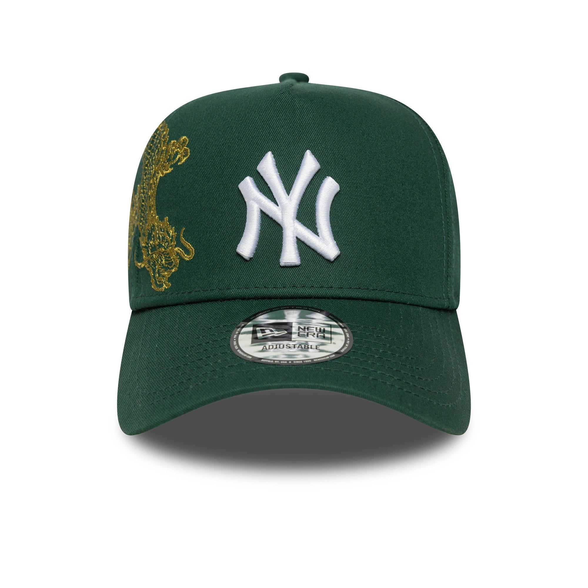 New Era NY Yankees 9FORTY Icon E - Frame Cap Grün - CNEWE5784 - Coziness