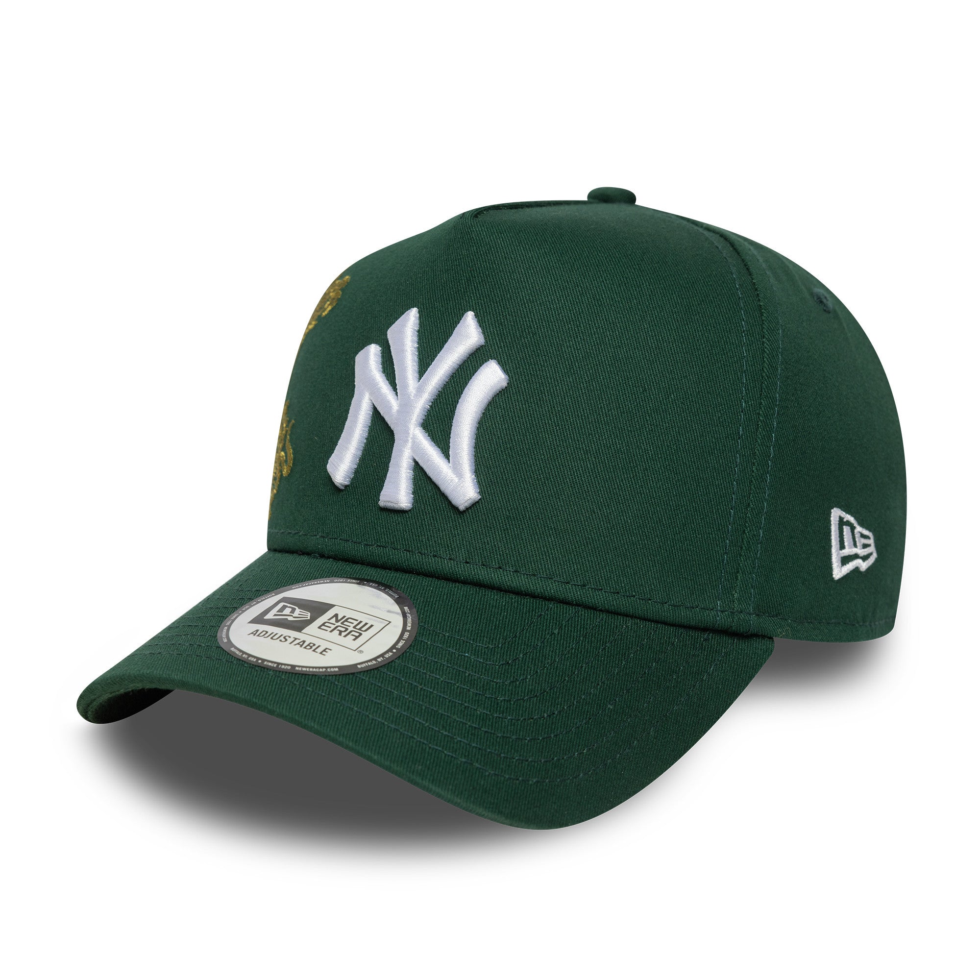 New Era NY Yankees 9FORTY Icon E - Frame Cap Grün - CNEWE5784 - Coziness