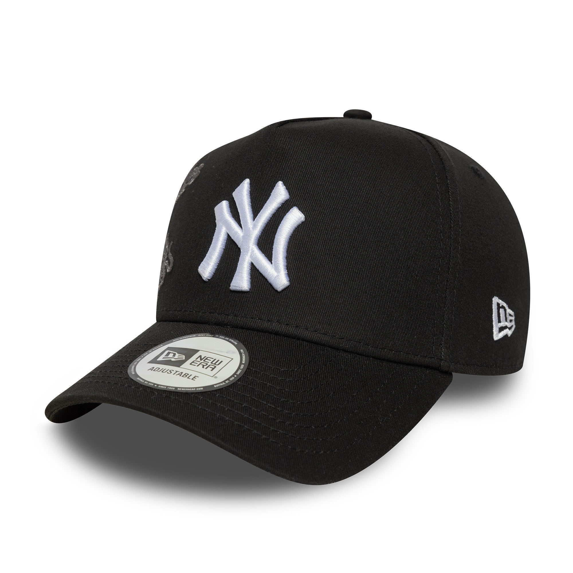 New Era NY Yankees 9FORTY Icon E - Frame Cap Schwarz - CNEWE5334 - Coziness