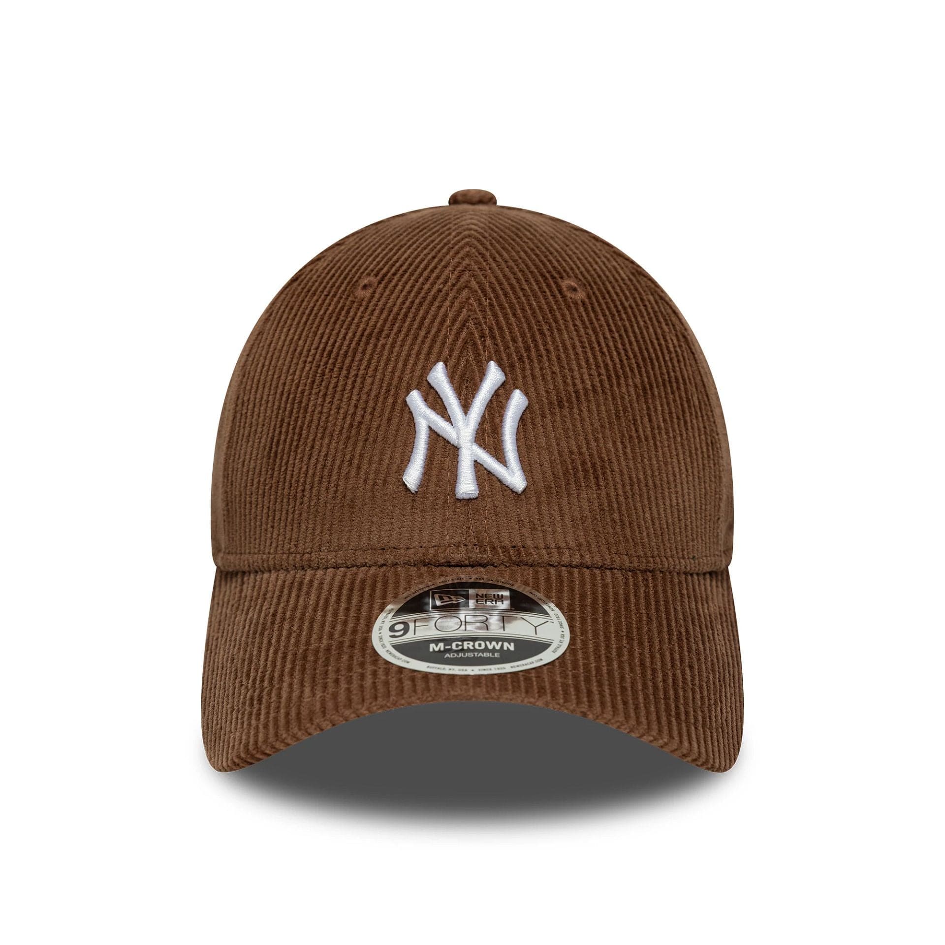 New Era NY Yankees 9Forty M - Crown Cord Braun - CNEWE5886 - Coziness