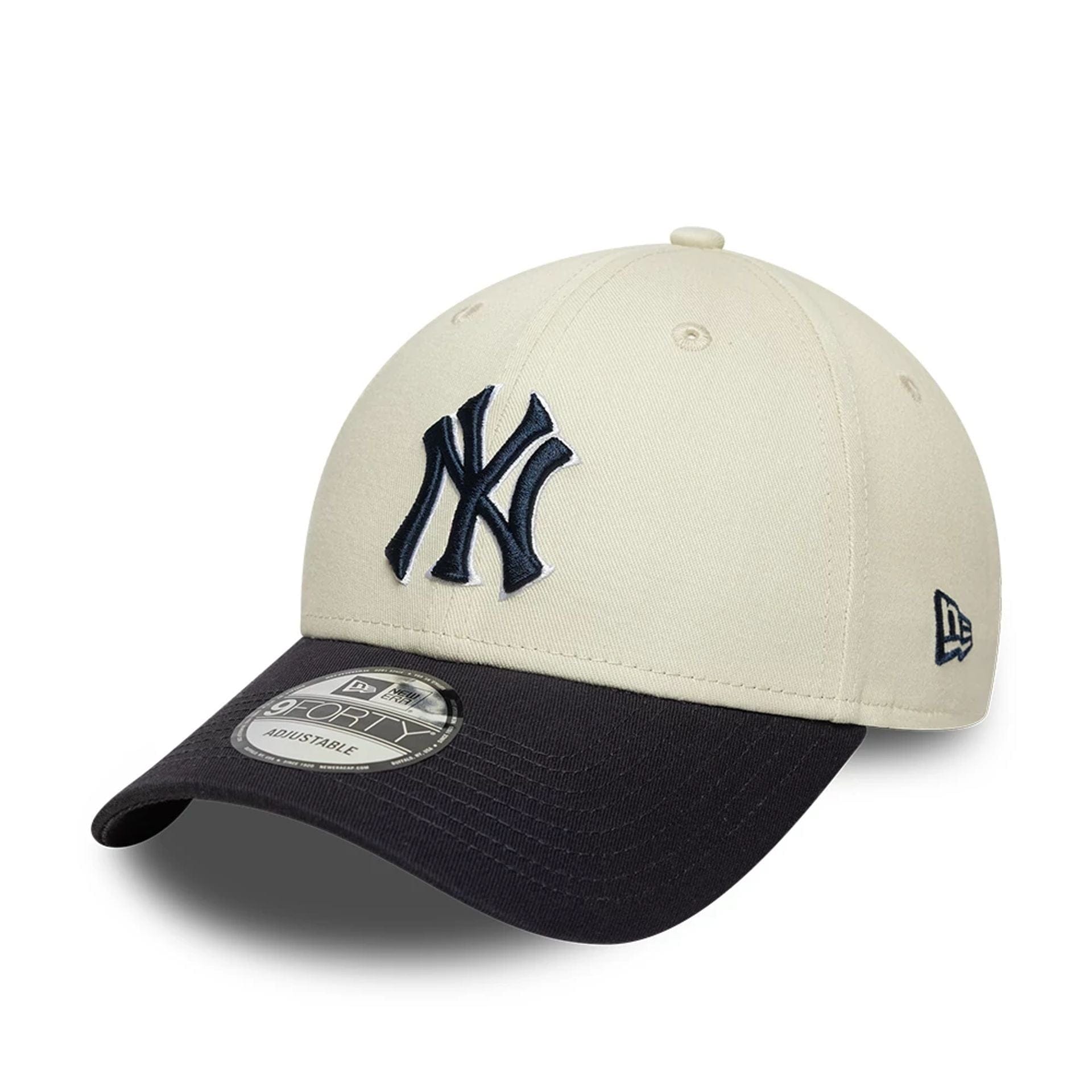 New Era NY Yankees 9FORTY Patch Cap Beige - CNEWE9620 - Coziness