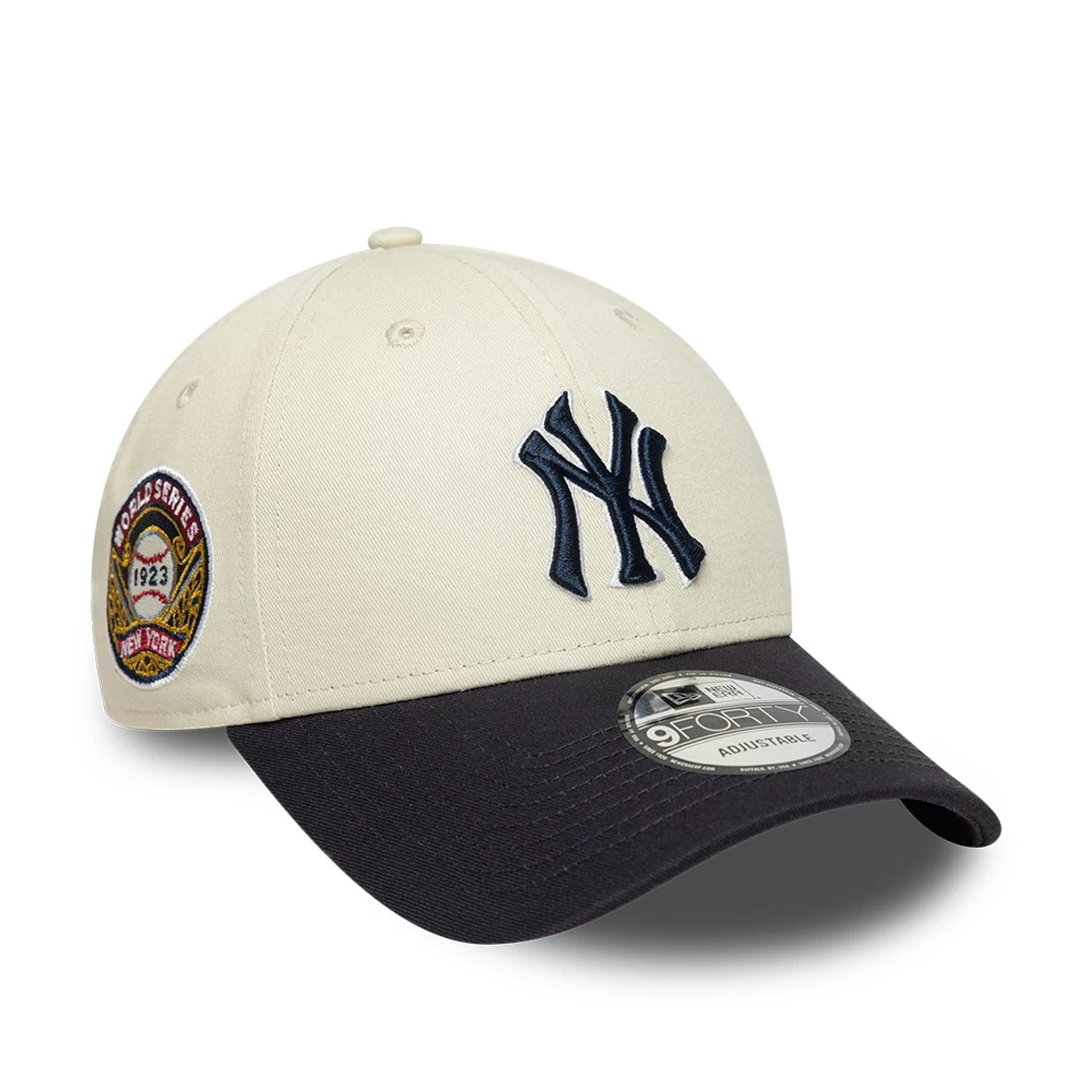 New Era NY Yankees 9FORTY Patch Cap Beige - CNEWE9620 - Coziness