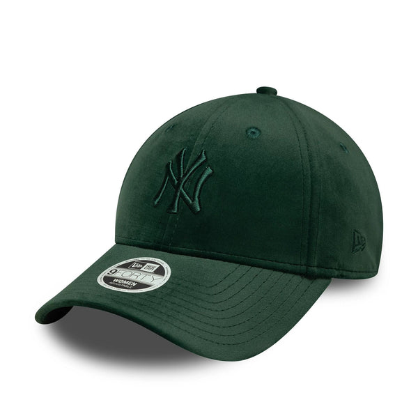 New Era NY Yankees 9FORTY Velour Cap Dunkelgrün - CNEWE7291 - Coziness