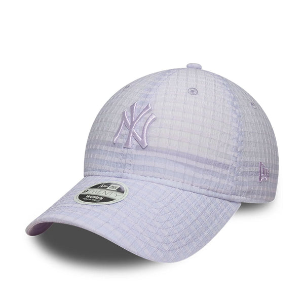 New Era NY Yankees 9TWENTY Seersucker Cap Purple Wmns - CNEWE10191 - Coziness