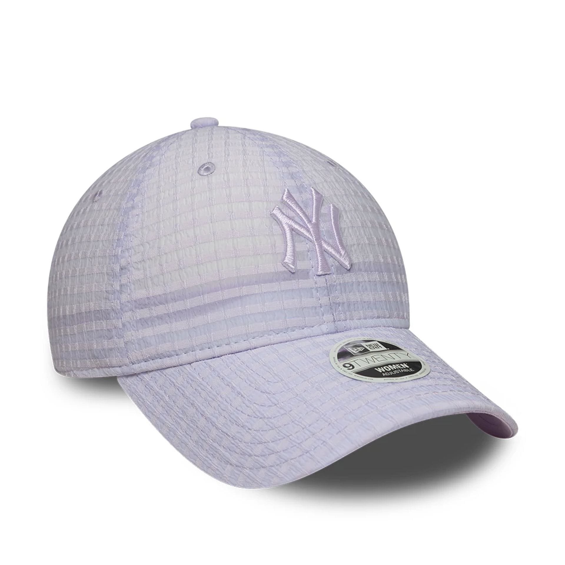 New Era NY Yankees 9TWENTY Seersucker Cap Purple Wmns - CNEWE10191 - Coziness