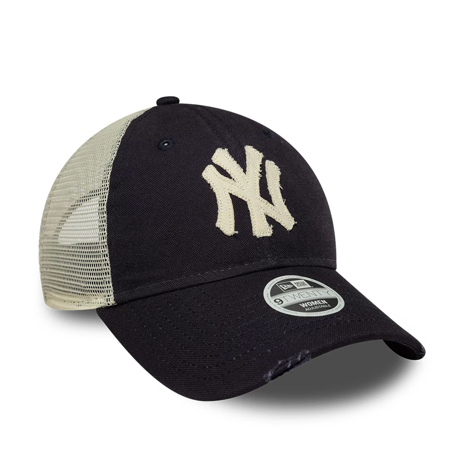 New Era NY Yankees 9TWENTY Trucker Cap Navy - CNEWE9621 - Coziness