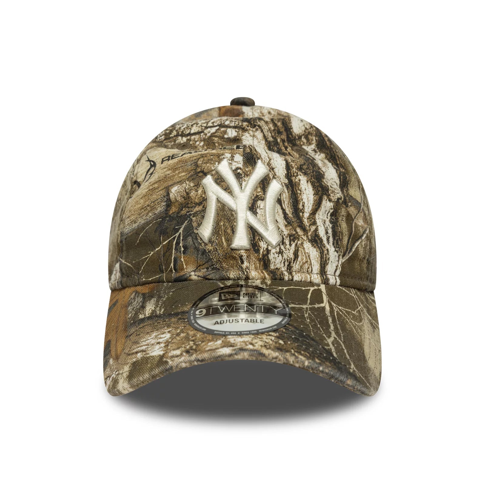 New Era NY Yankees 9Twenty Washed Real Tree Camo Cap - CNEWE5885 - Coziness