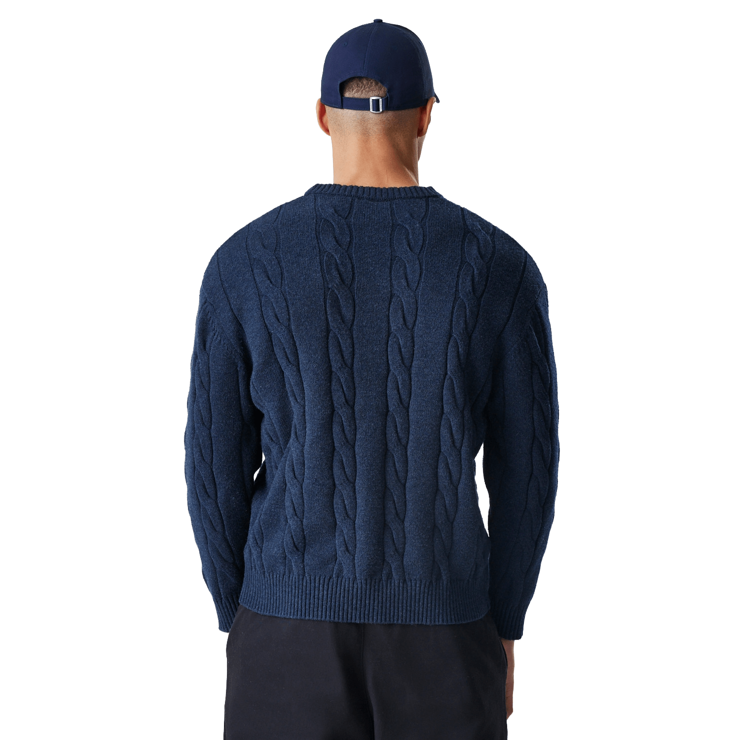 New Era NY Yankees Cable Knit Sweater Navy - CNEWE7022 - Coziness