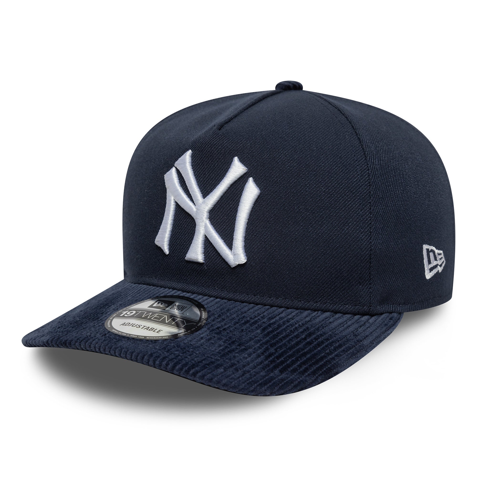 New Era NY Yankees Cooperstown 19TWENTY Cord Cap Navy - CNEWE6996 - Coziness