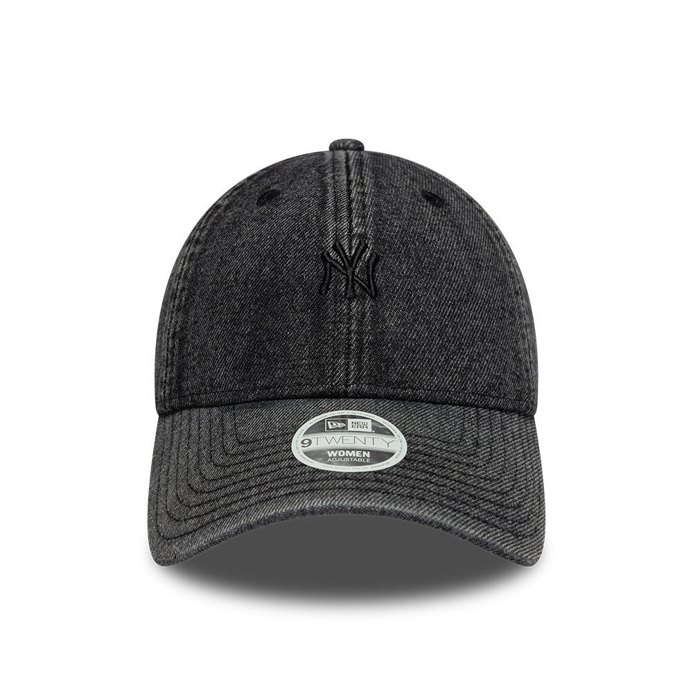 New Era NY Yankees Denim 9TWENTY Cap Schwarz - CNEWE7007 - Coziness